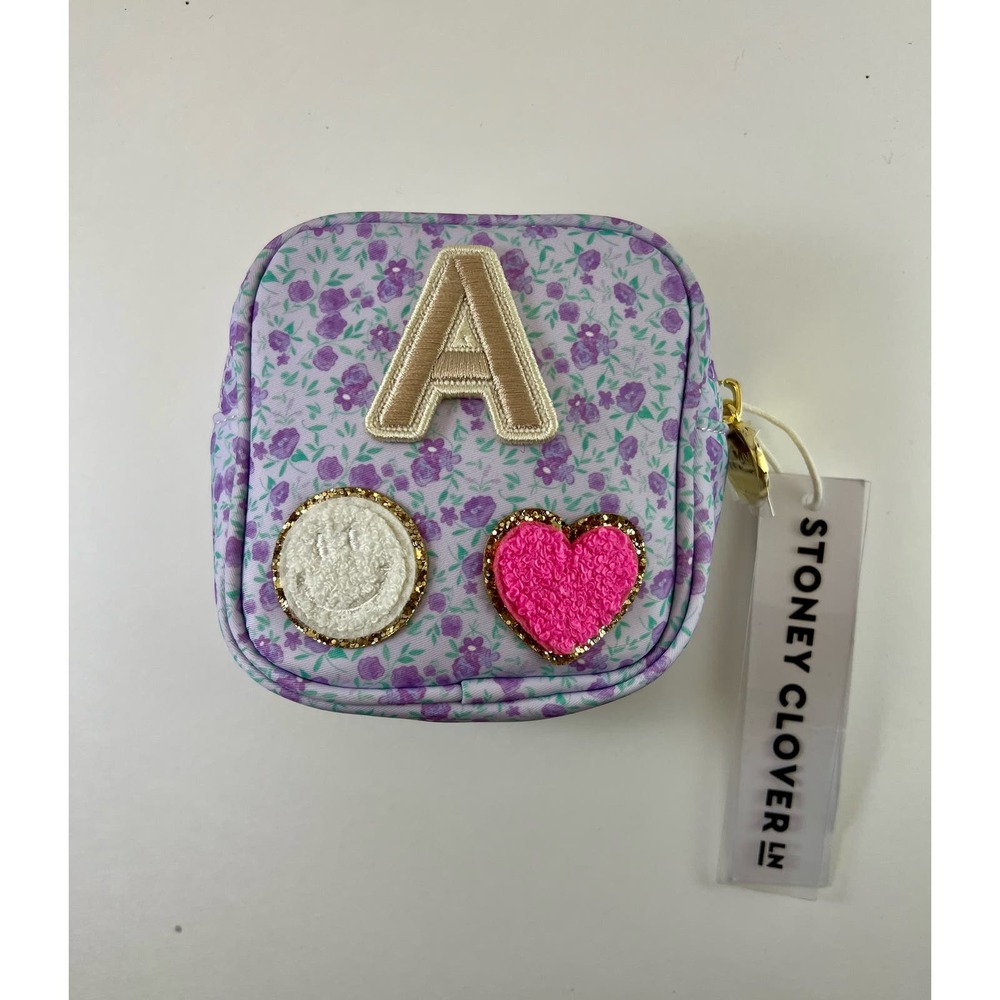 NWT SOLD OUT Stoney Clover Ln Mini Pouch Wildflower Ltd Ed w/ Patches‎